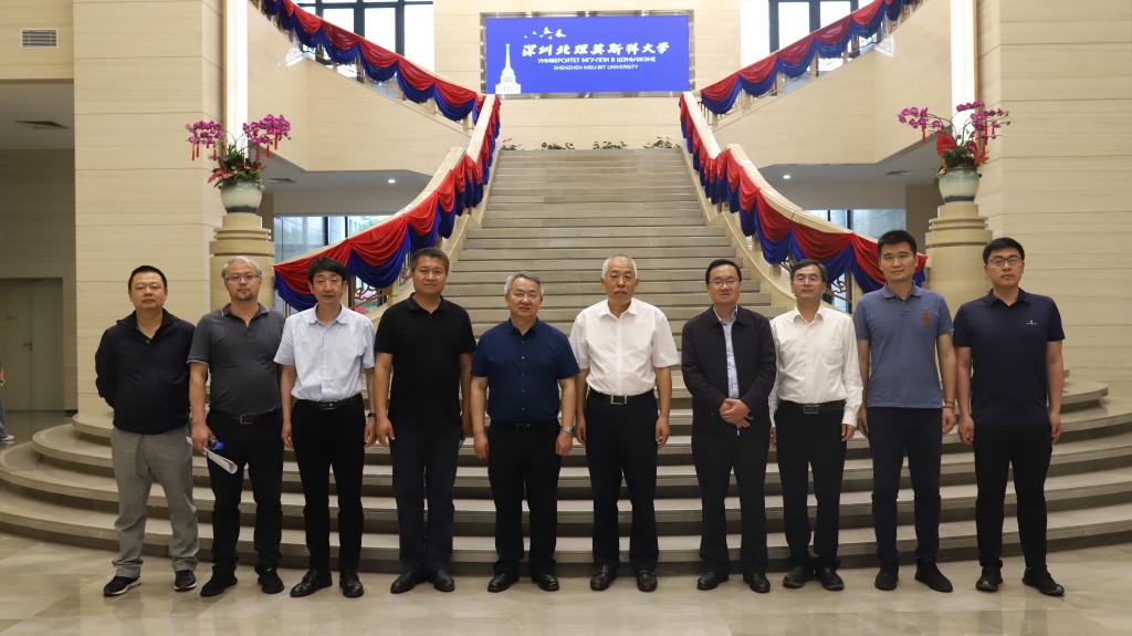 3月29日,昆明理工大学党委副书记田军一行到深圳北理莫斯科大学调研.